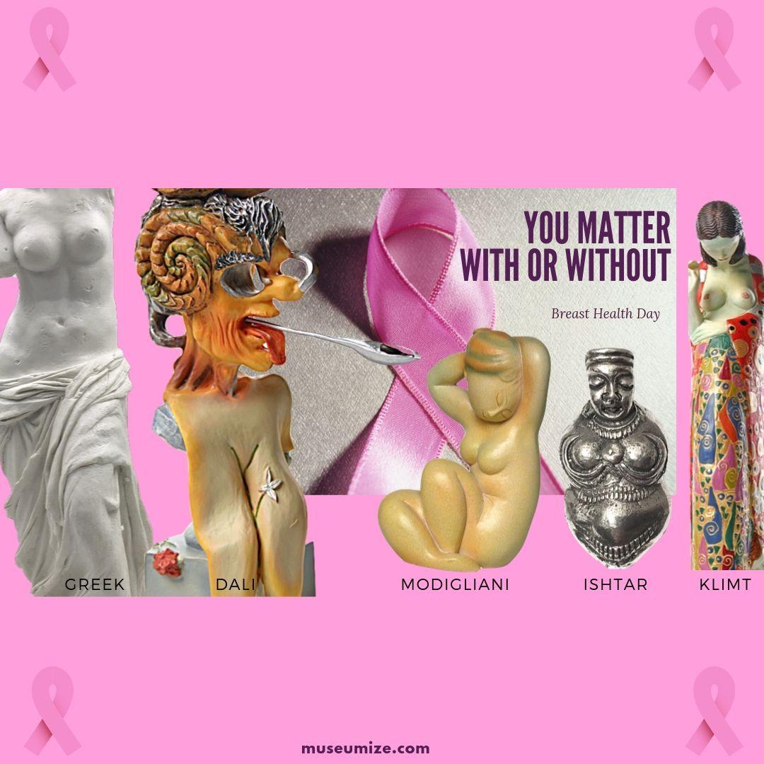 Artists celebrate breasts in all shapes and sizes | National Breast Awareness Day - Museumize.com