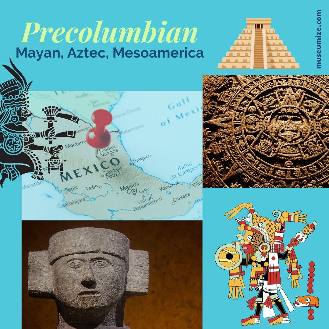 Precolumbian Mayan Aztec - Museumize.com