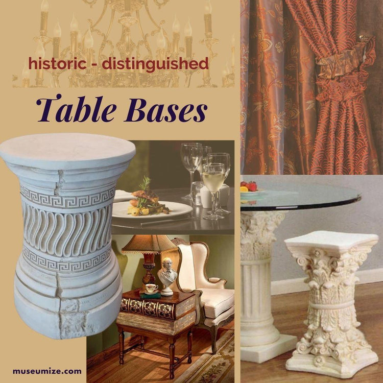 Historic Table Bases - Museumize.com