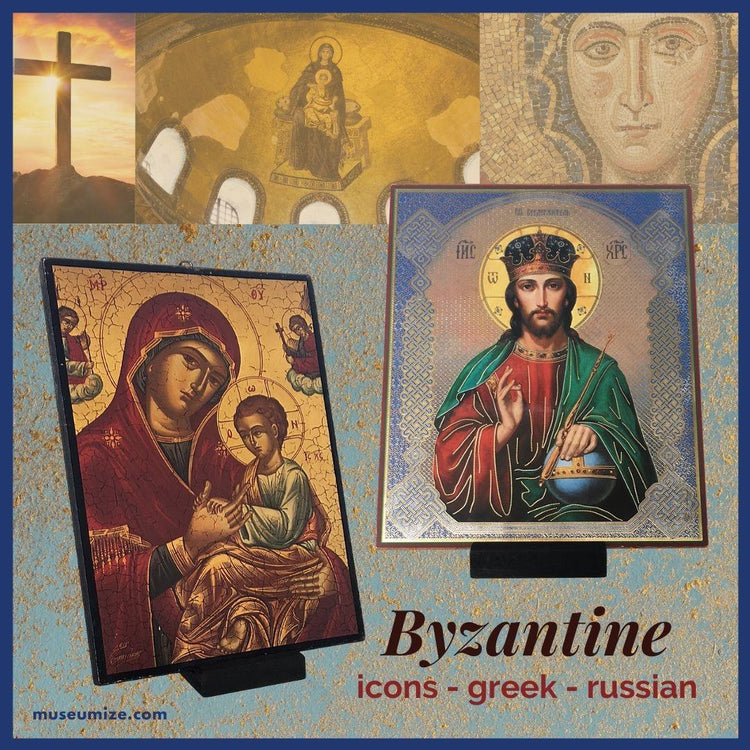 Byzantine Icons Greek Russian - Museumize.com