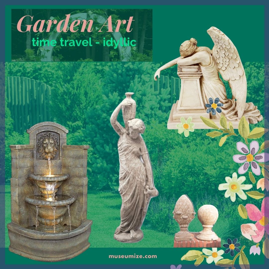 Garden Art | statues fountains