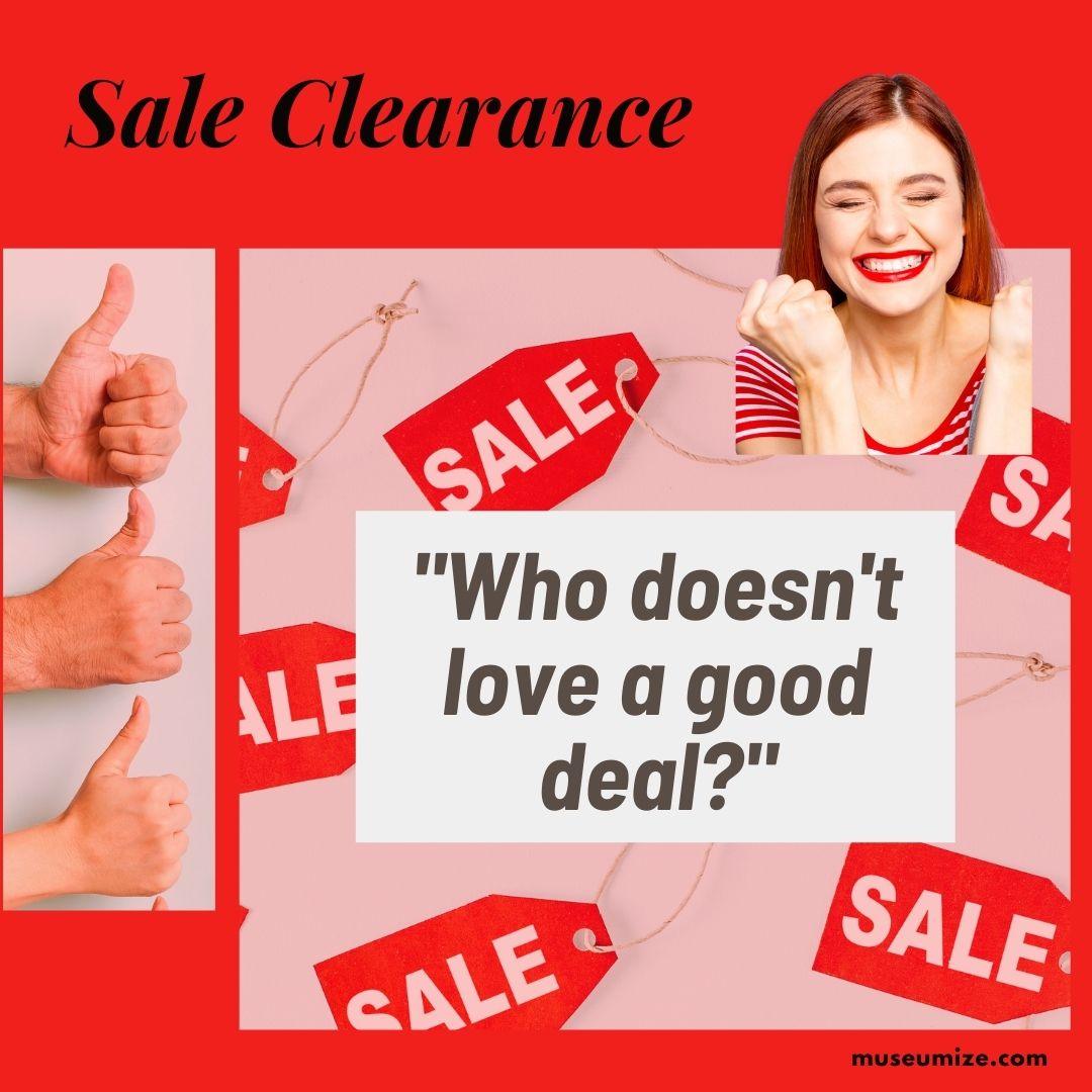 CLEARANCE SALE - Museumize.com