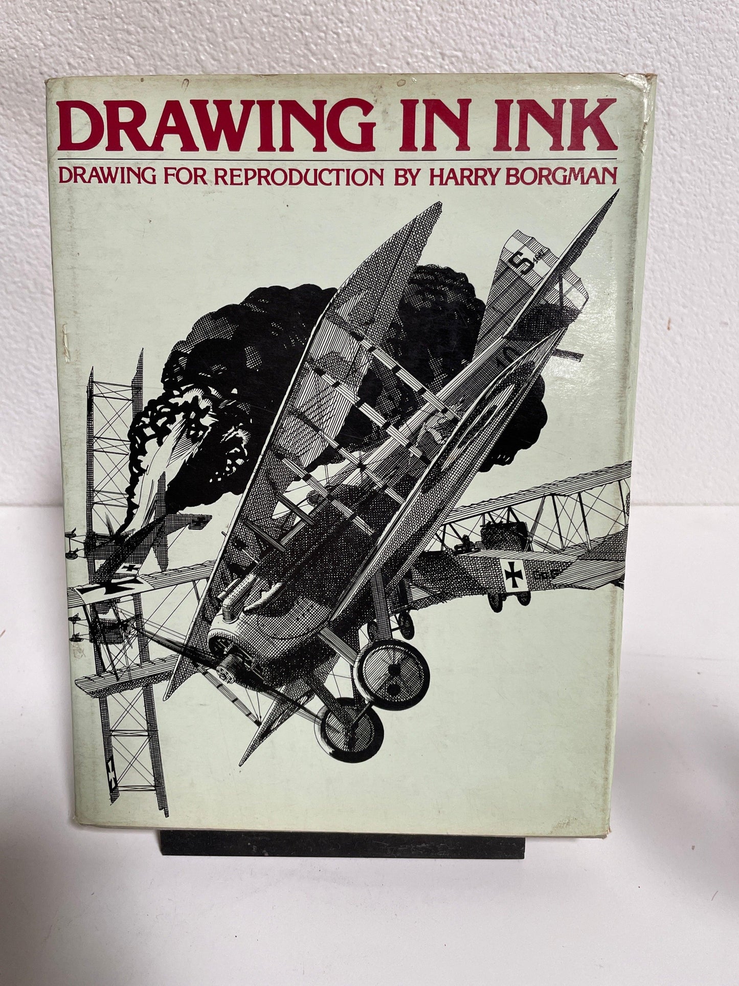 How to Book - Drawing in Ink for Reproduction by Harry Borgman attic no returns - Museumize.com