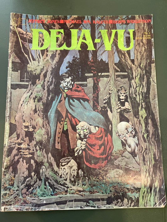 Comic Book - Horror Deja-Vu, Vol 1, No 1, 1982 graphic novel AS IS ATTIC no returns