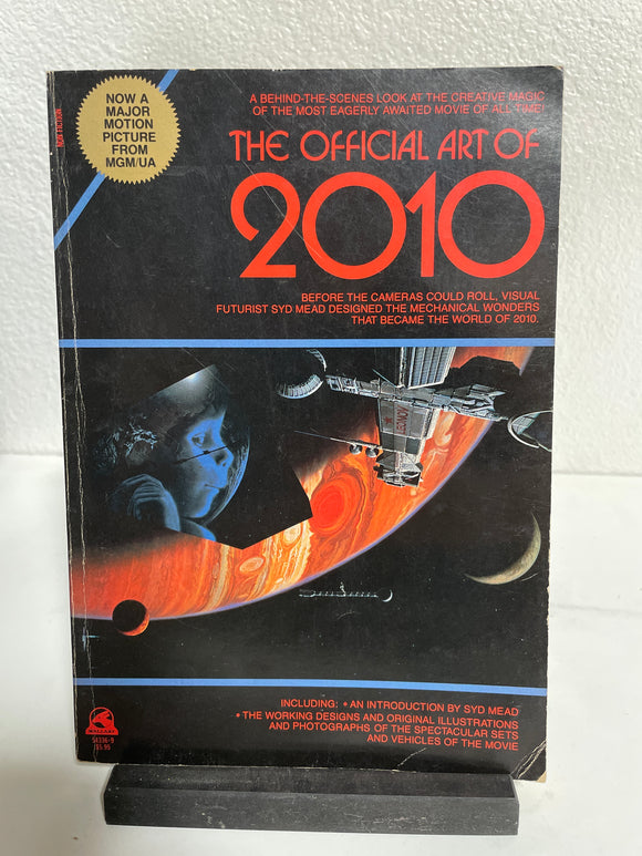 Book -  Official Art of 2010 movie sequel to 2001 A Space Oddyssey attic no returns