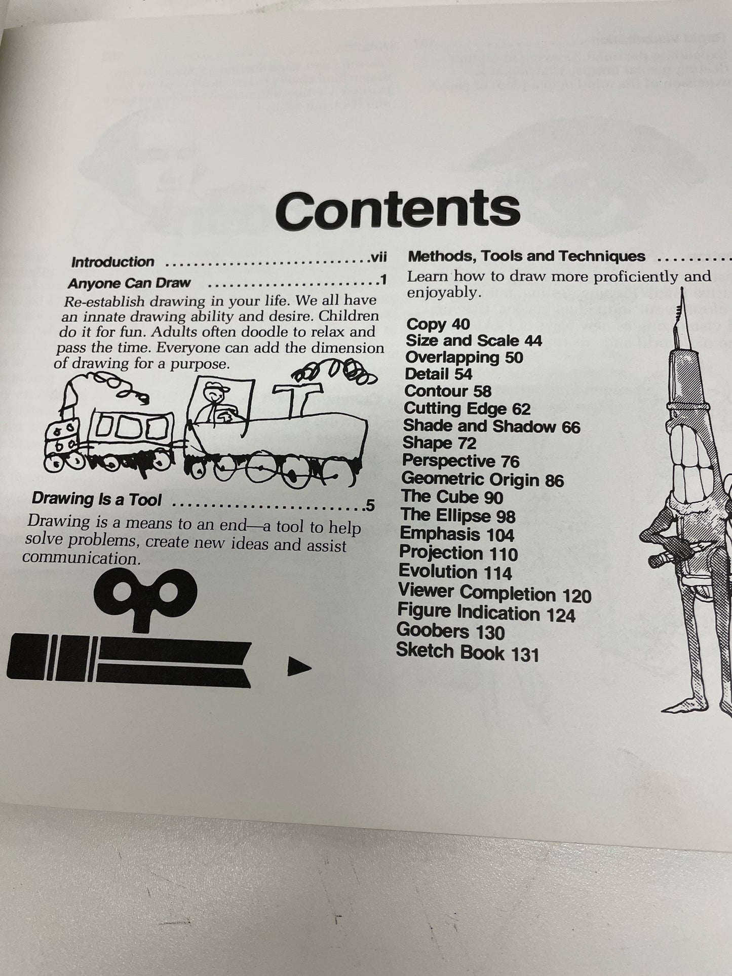 How to Book -  Draw A Visual Approach by Hanks & Belliston attic no returns