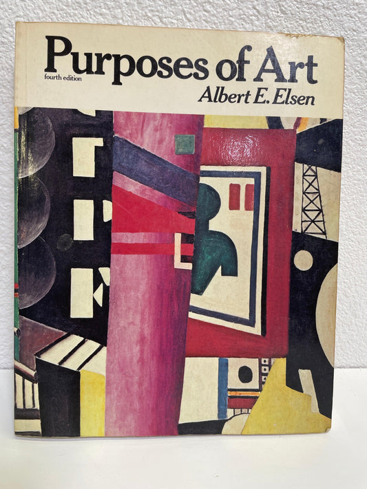 Book - Purposes of Art by Albert E. Elsen textbook 4th edition attic no returns - Museumize.com