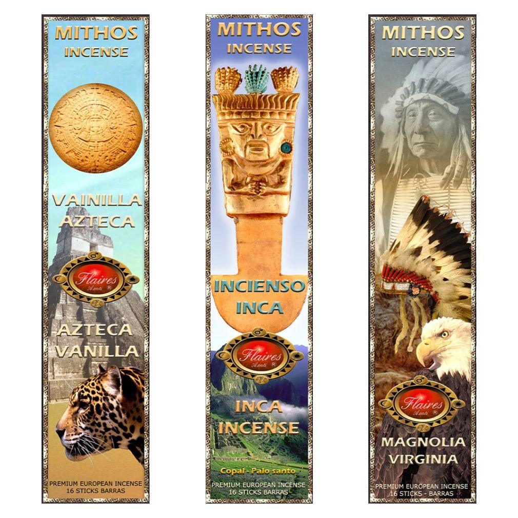 Americas Incense Sticks Set Vanilla Wood Resin Magnolia Scent Blends | 144 sticks - Museumize.com