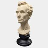 Young Abraham Lincoln US President Portrait Bust by Volk 21H White