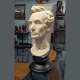 Young Abraham Lincoln US President Portrait Bust by Volk 21H White