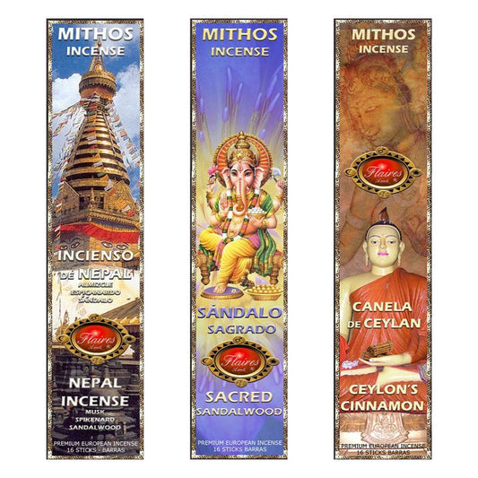 Southeast Asia Incense Set Sandalwood Spikenard Cinnamon Blends | 144 sticks - Museumize.com