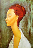 Woman Portrait Lunia Czechowska Elongated Neck Statue by Modigliani 4H attic no returns