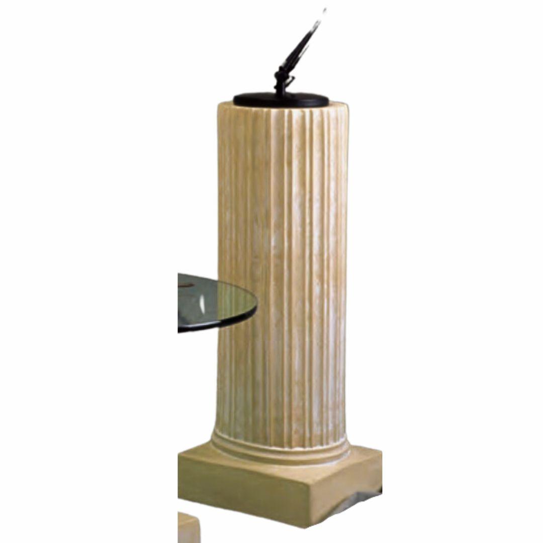 Greek Fluted Column Pedestal Display, Assorted Sizes - Museumize.com