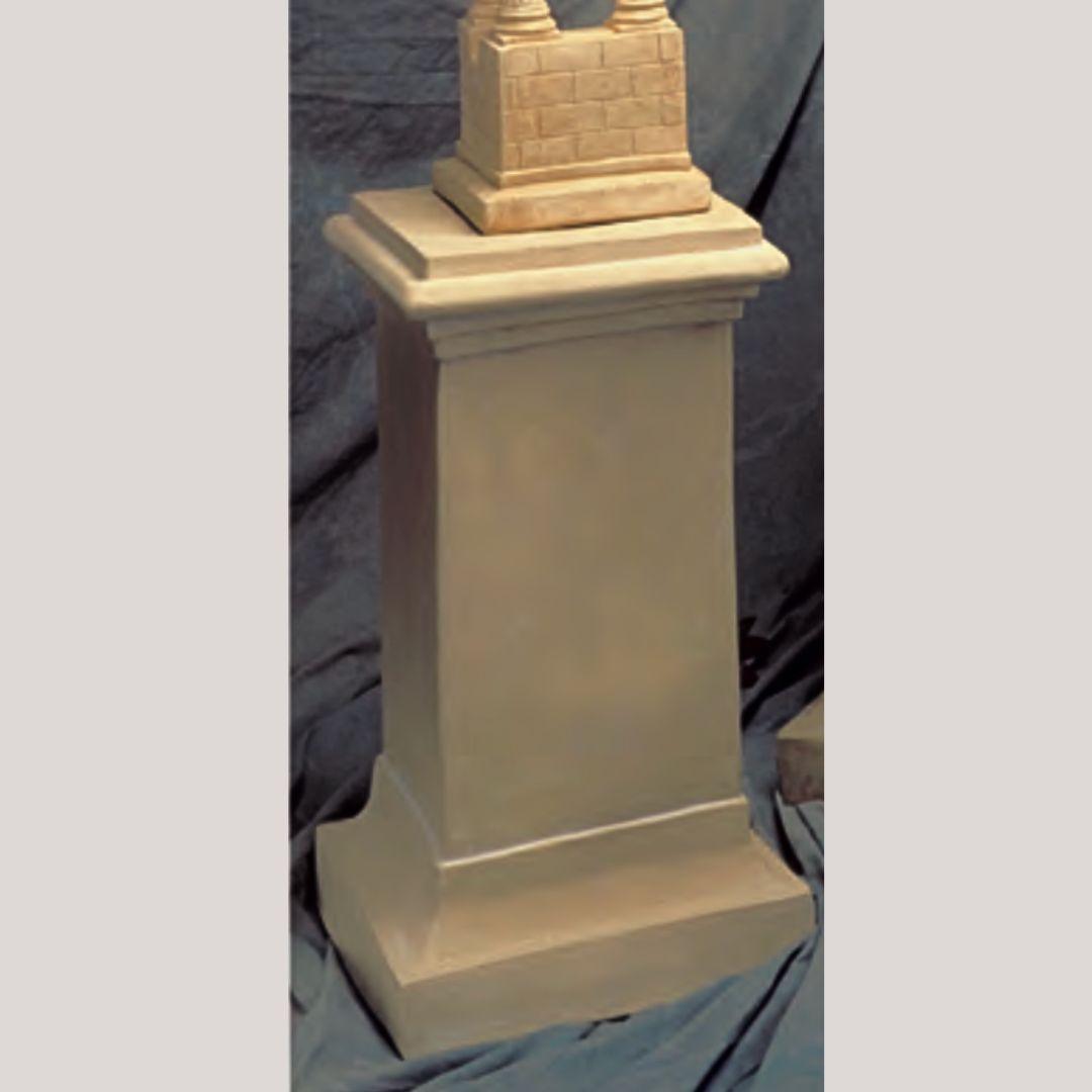 Medium Square Pedestal Display Stand Column Base 25.5H - Museumize.com