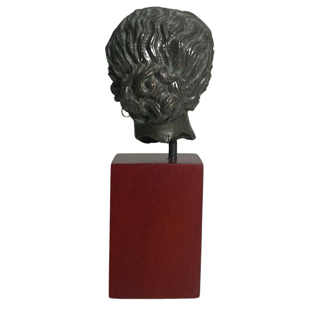 Pocket Art Head of Venus Aphrodite with Earring Greek Goddess Miniature Bust Statue ROM02 - Museumize.com