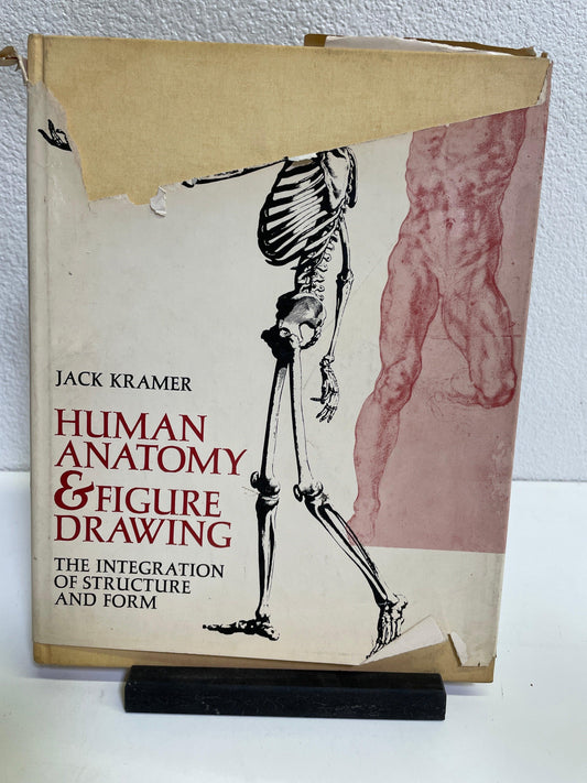 How to Book - Human Anatomy & Figure Drawing by Jack Kramer attic no returns - Museumize.com