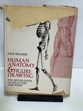 How to Book -  Human Anatomy & Figure Drawing by Jack Kramer attic no returns