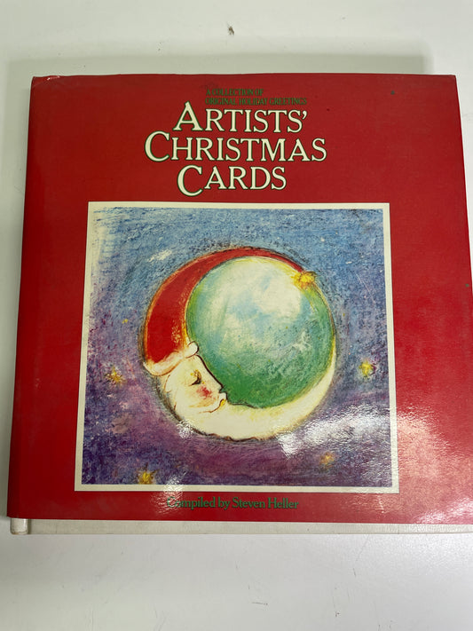 Book -  Artists' Christmas Cards 1979 | 1970s Design Collection attic no returns