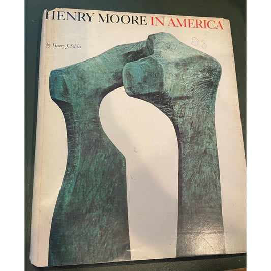 Book - Henry Moore Sculpture in America Art Show Catalog 1973 Los Angeles Country Museum attic no returns - Museumize.com