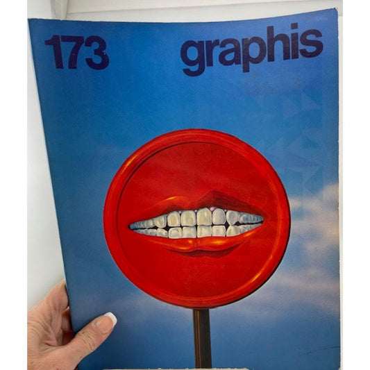 Magazine - Graphis 1974 1975 no 173 graphic art design journal attic no returns - Museumize.com