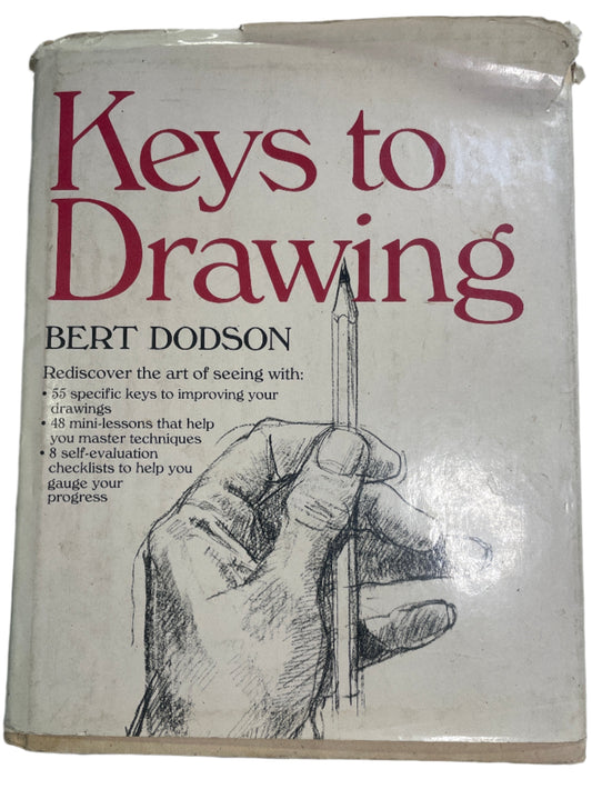 How to Book -  Keys To Drawing by Bert Dodson attic no returns