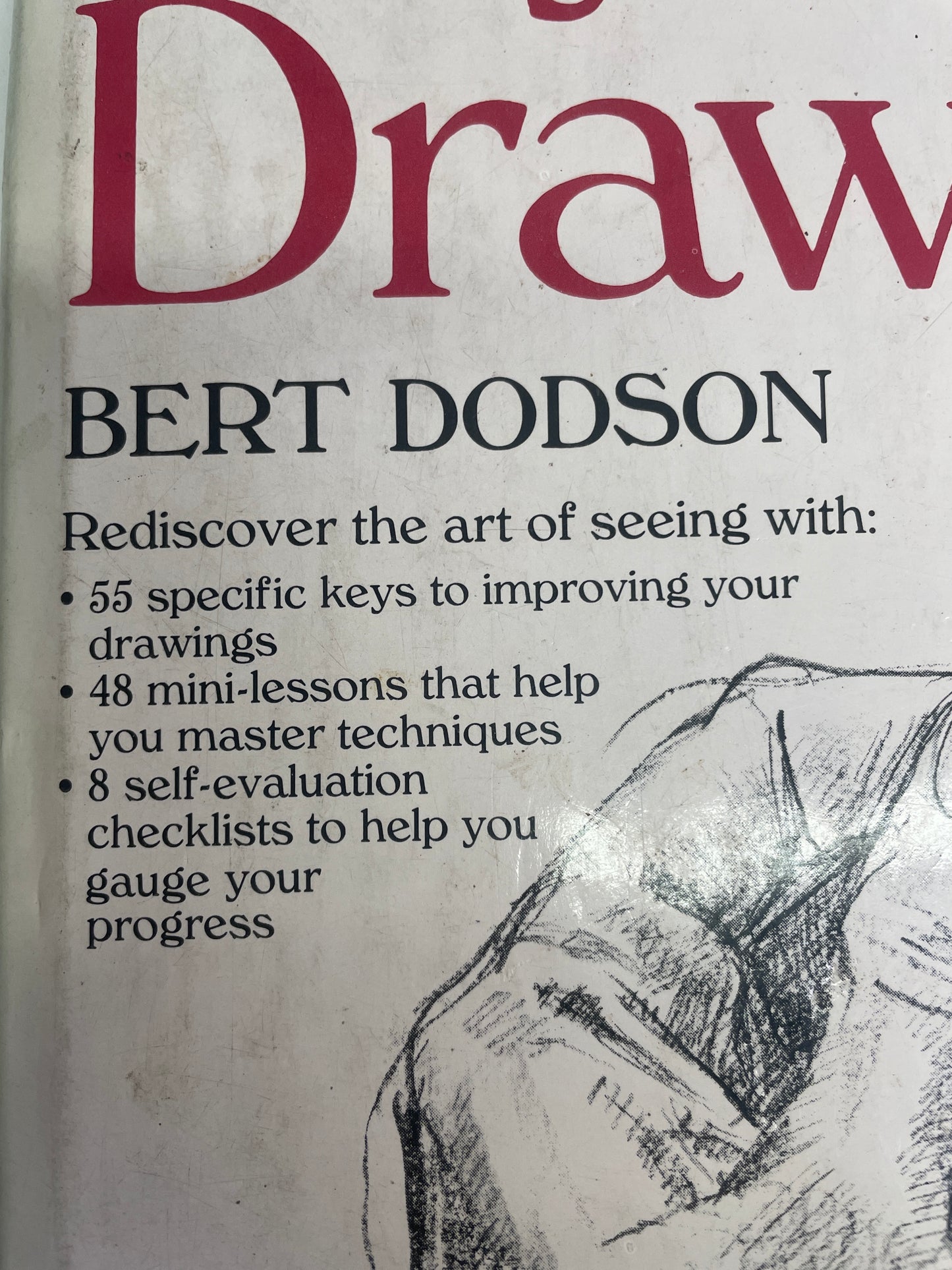 How to Book -  Keys To Drawing by Bert Dodson attic no returns