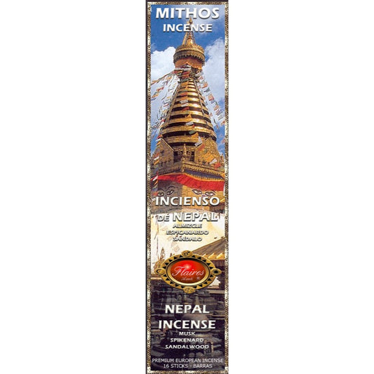 Museumize:Nepali Mythos Relaxation Incense Spikenard  Salwood - F-019 - 3 PACK