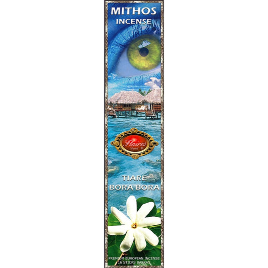 Museumize:Tiare Tahitian Bora Bora Flowers Mythos Incense Tiare Ylang  Jasmine - F-052 - 3 PACK