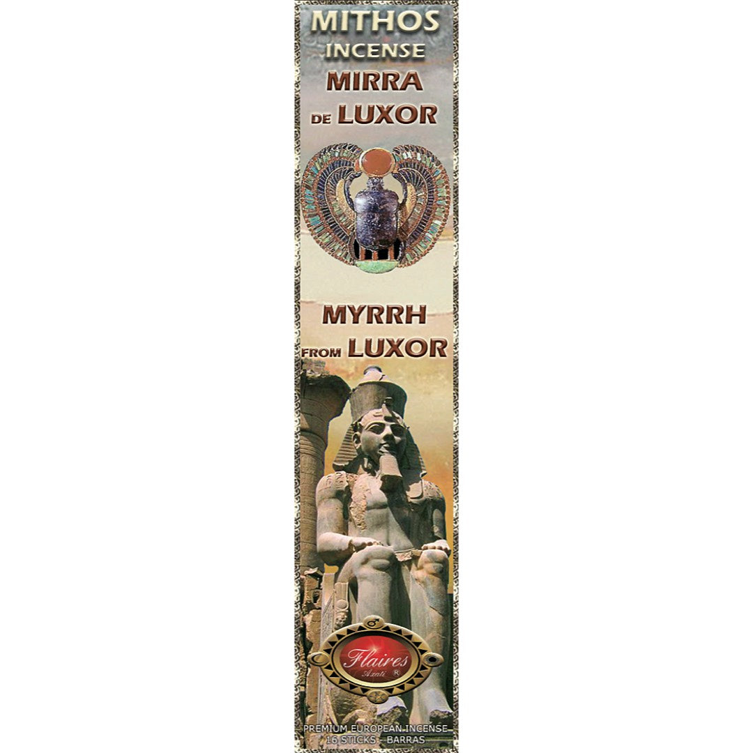 Museumize:Myrrh From Luxor Mythos Protection Incense - F-071 - 3 PACK