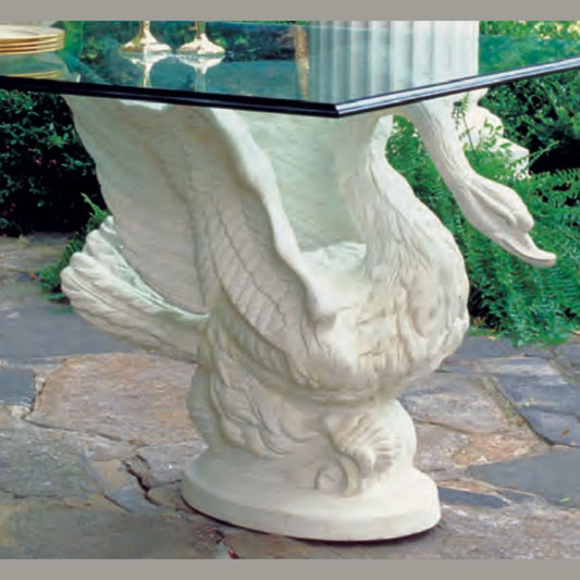 Swan with Wings Back Dining Table Base 29H