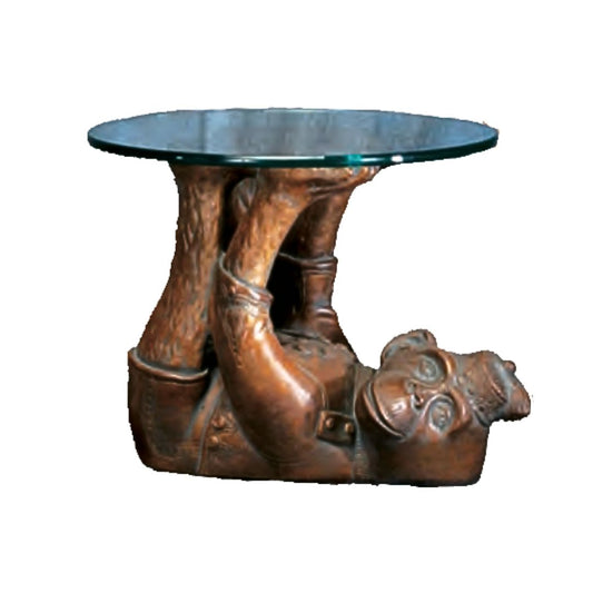 Monkey on Back Cocktail Table Base 15H