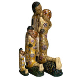 The Kiss Lovers Kissing by Gustav Klimt Statue Adaptation Parastone, Assorted Sizes