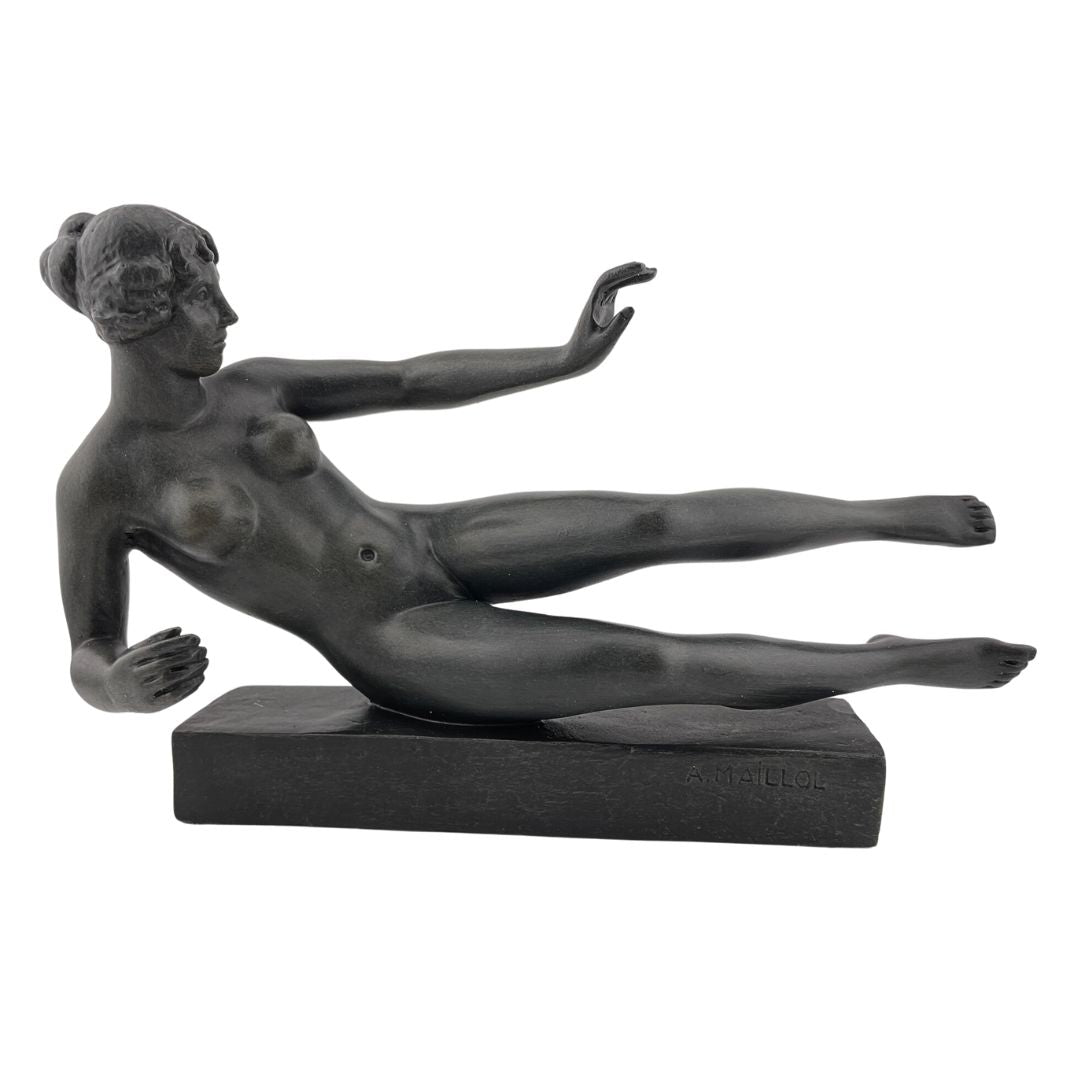 Maillot The Air L'aire Reclining Woman Statue Museum Replica Small Parastone 8.5L x 5.1H