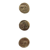 Coin Replica Set - Roman Denarius of Julius Caesar Set of 3