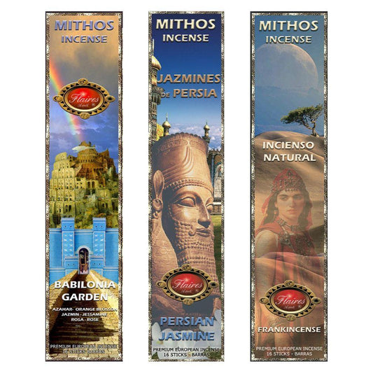 Middle East Incense Sticks Set Orange Jasmine Frankincense 3 Scents | 144 sticks - Museumize.com