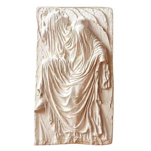 Nike from Acropolis Greek Mythology Sculpture Wall Relief from Acropolis, Two Sizes