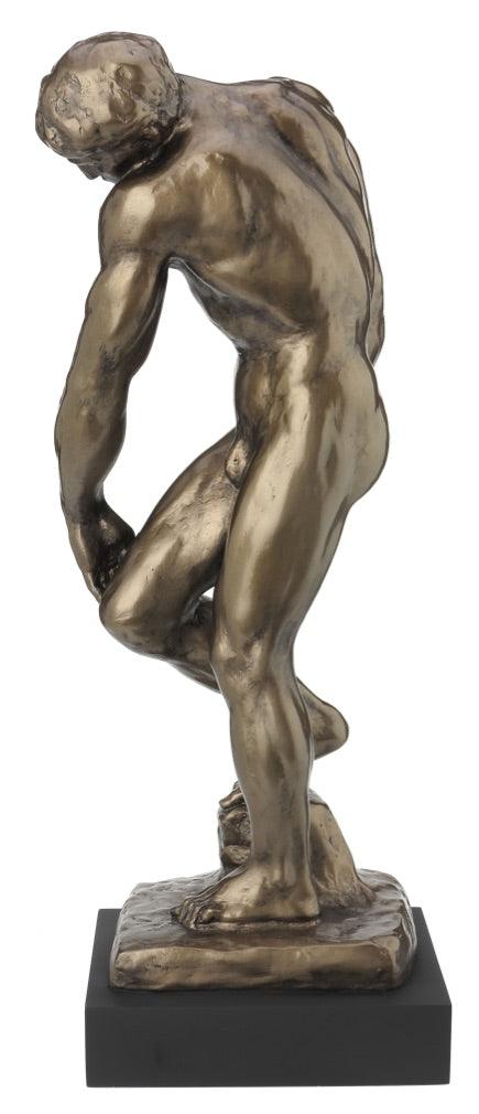 Biblical Adam from Gates of Hell Statue by Rodin 18H - Museumize.com