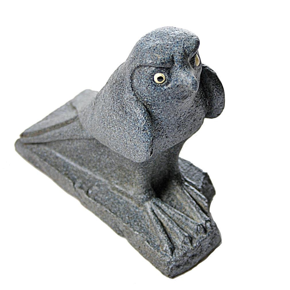 Egyptian Falcon Horus Bird Statue from Late Coptos Period 5.5H - Museumize.com