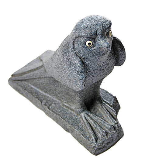 Egyptian Falcon Horus Bird Statue from Late Coptos Period 5.5H