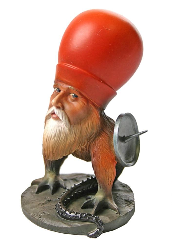 Freak with Beard Tail and Tacks Statue by Hieronymus Bosch 4H - Museumize.com