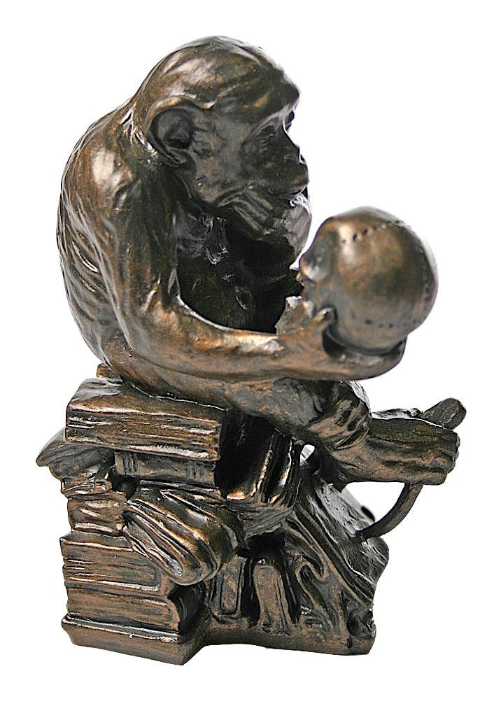 Monkey with Skull (1892-93) by Rheinhold, Parastone 6H - Museumize.com