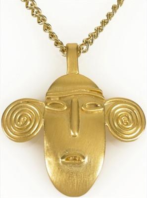 Muisca-Inspired Female Figure Pendant: A Symbol of Femininity and Power - Museumize.com