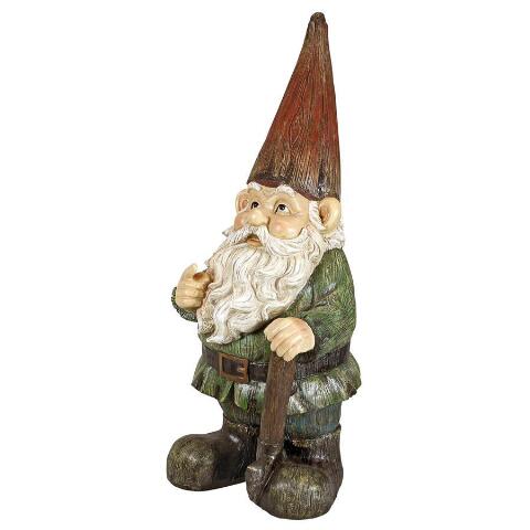 Gottfried The Grande Garden Gnome Forest Friend Outdoor Color Statue 45.5H