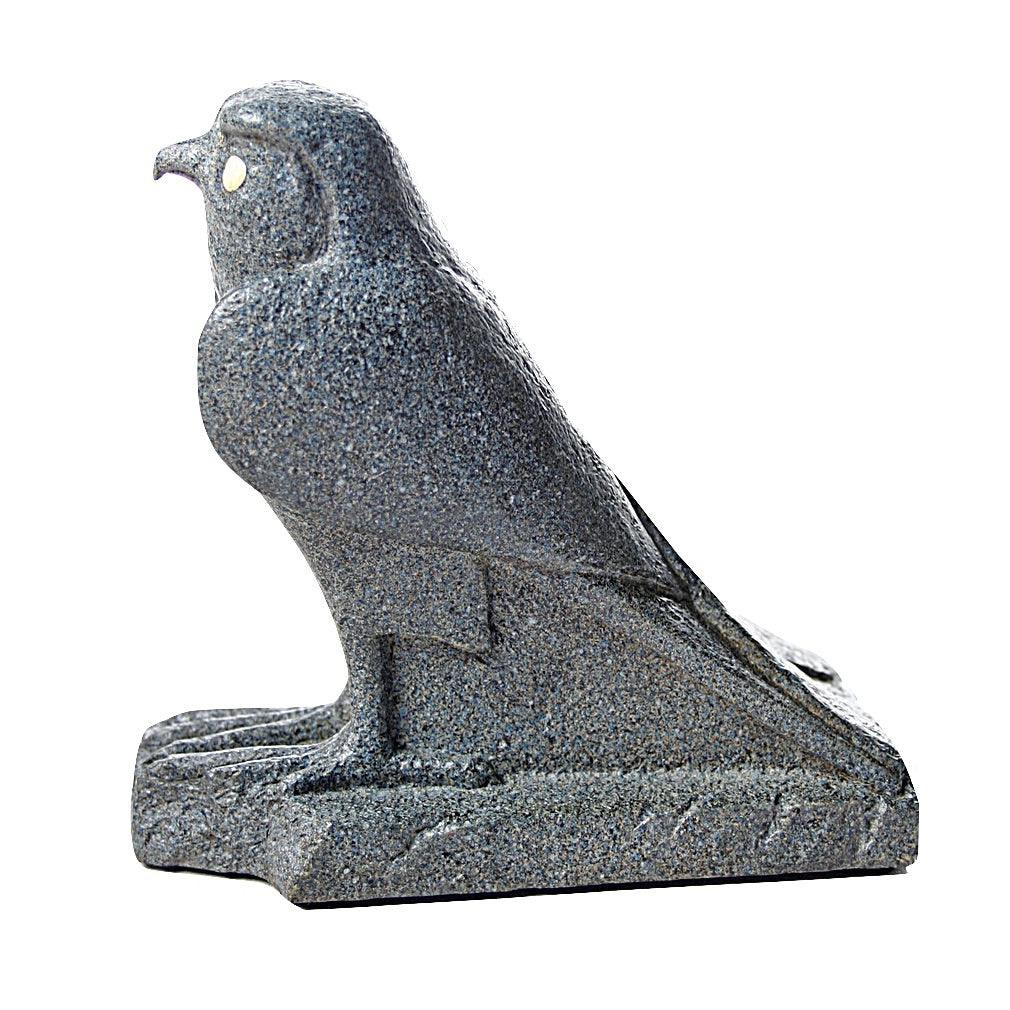 Egyptian Falcon Horus Bird Statue from Late Coptos Period 5.5H - Museumize.com