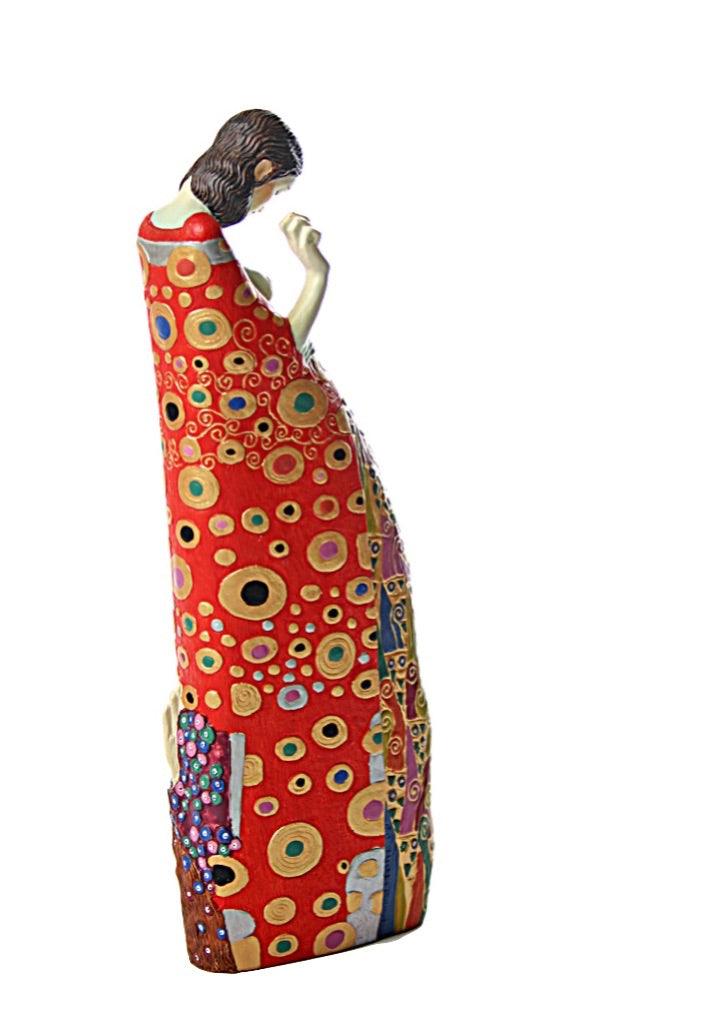 Hope II Woman With Patterned Art Nouveau Dress Statue by Gustav Klimt 9.25H - Museumize.com