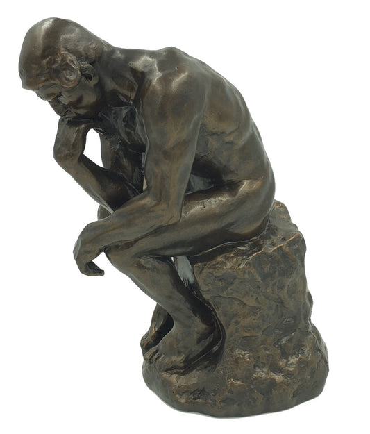 The Thinker Statue of Deep Contemplation by Rodin Large 10H