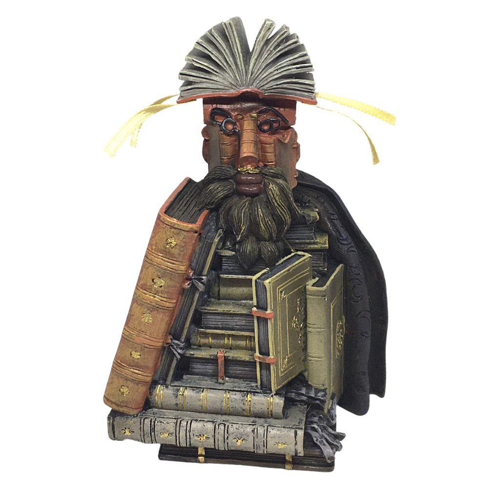 Librarian Man Made Out of Books Portrait of Wolfgang Lazius by Arcimboldo 4.75H - Museumize.com