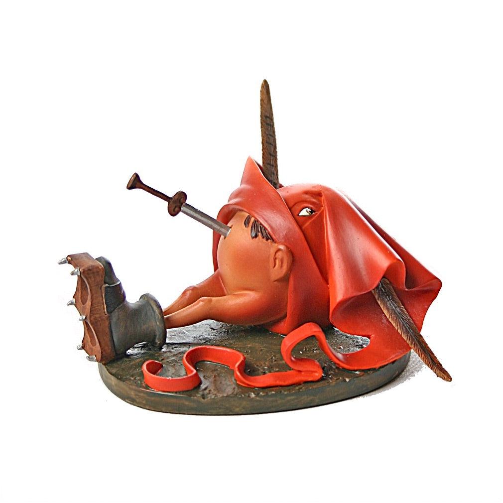 Fat Belly Monster with Dagger Fantasy Figurine by Hieronymus Bosch Parastone 4L - Museumize.com