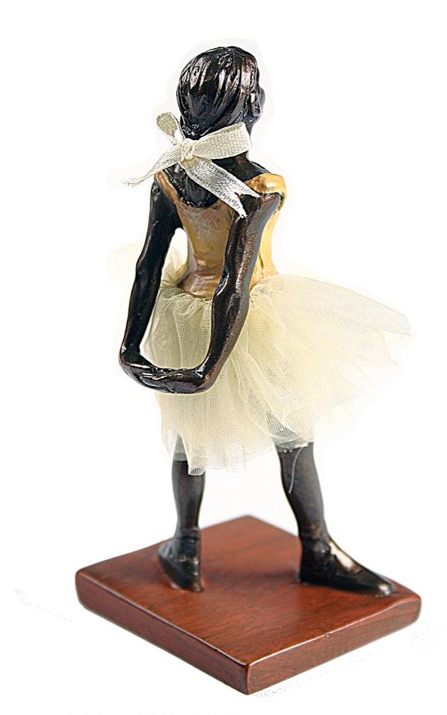 Pocket Art Degas Little Dancer of Fourteen Years Ballerina Miniature Statue 4.25H - Museumize.com