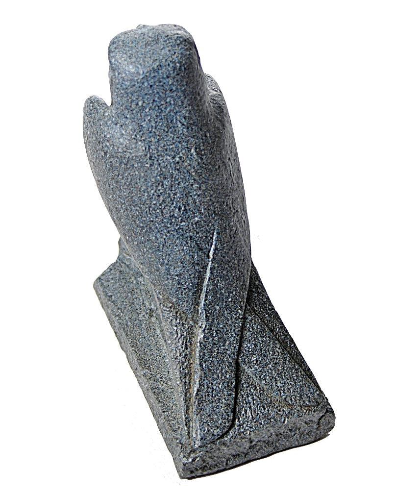 Egyptian Falcon Horus Bird Statue from Late Coptos Period 5.5H - Museumize.com